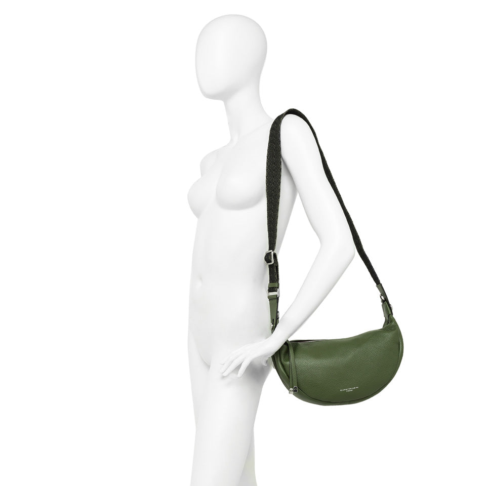 Gianni Chiarini borsa a spalla in pelle "Aisha" Verde BS11550COMM GRN-NA.14051 DEEP