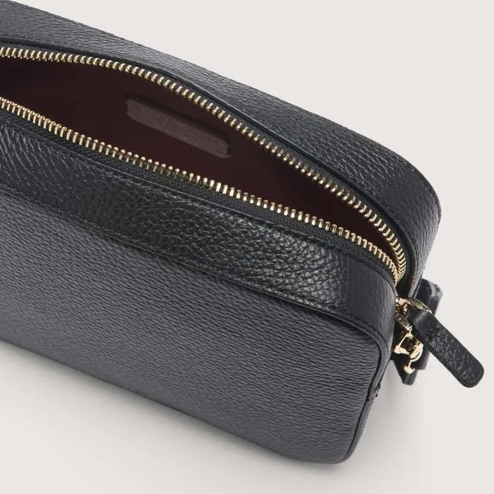 Coccinelle borsa a tracolla in pelle "Tebe" Nero E5MN555M301.001 NOIR