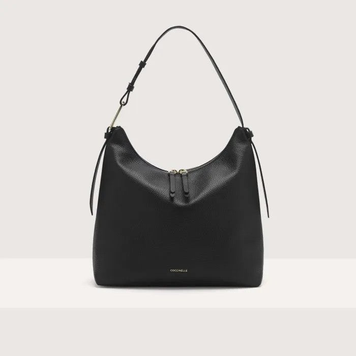 Coccinelle borsa a spalla in pelle "Malory" Nero E1R1K130201.001 NOIR