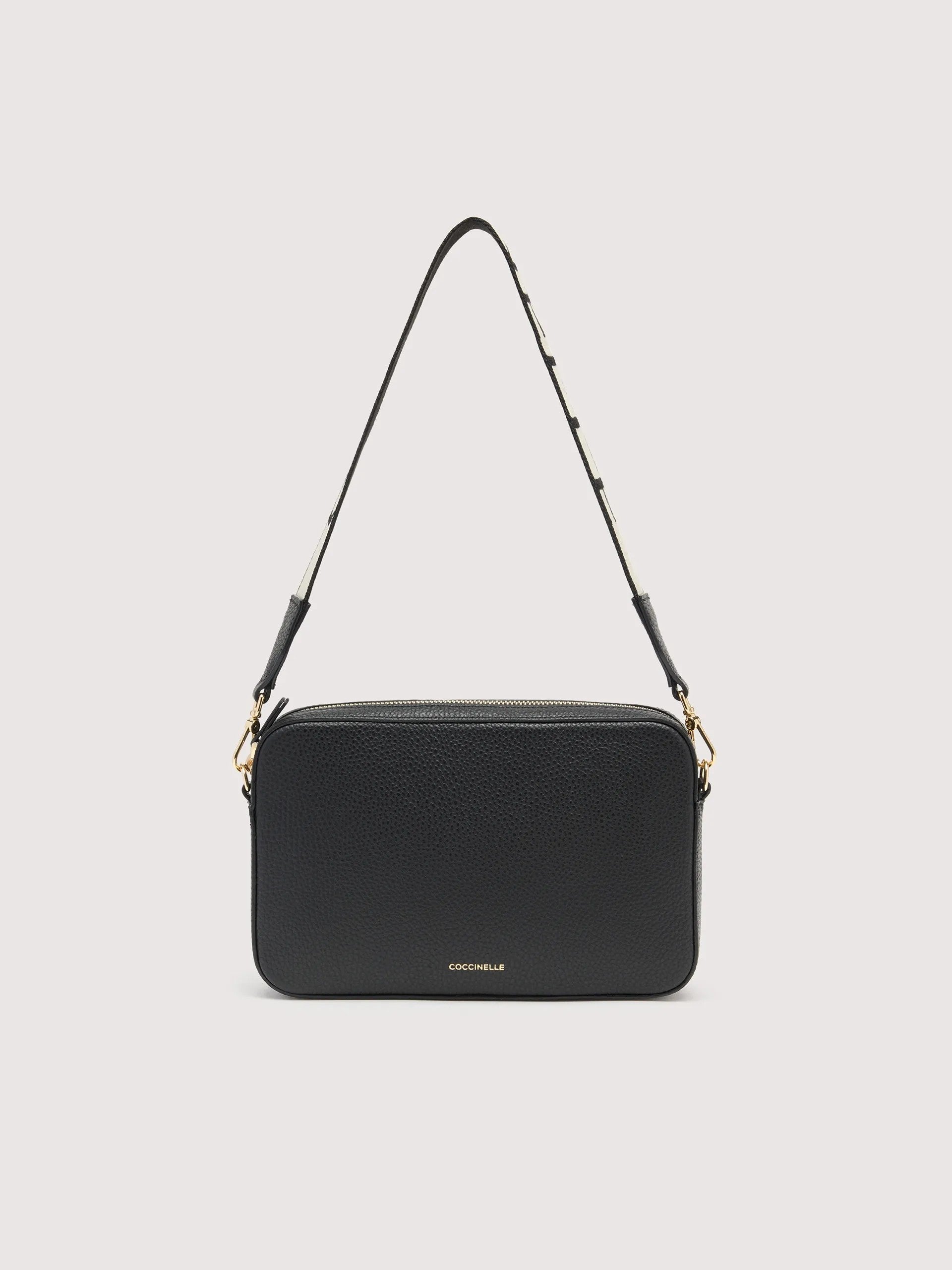 Coccinelle borsa a spalla in pelle "Tebe" Nero E5MN5520101.001 NOIR