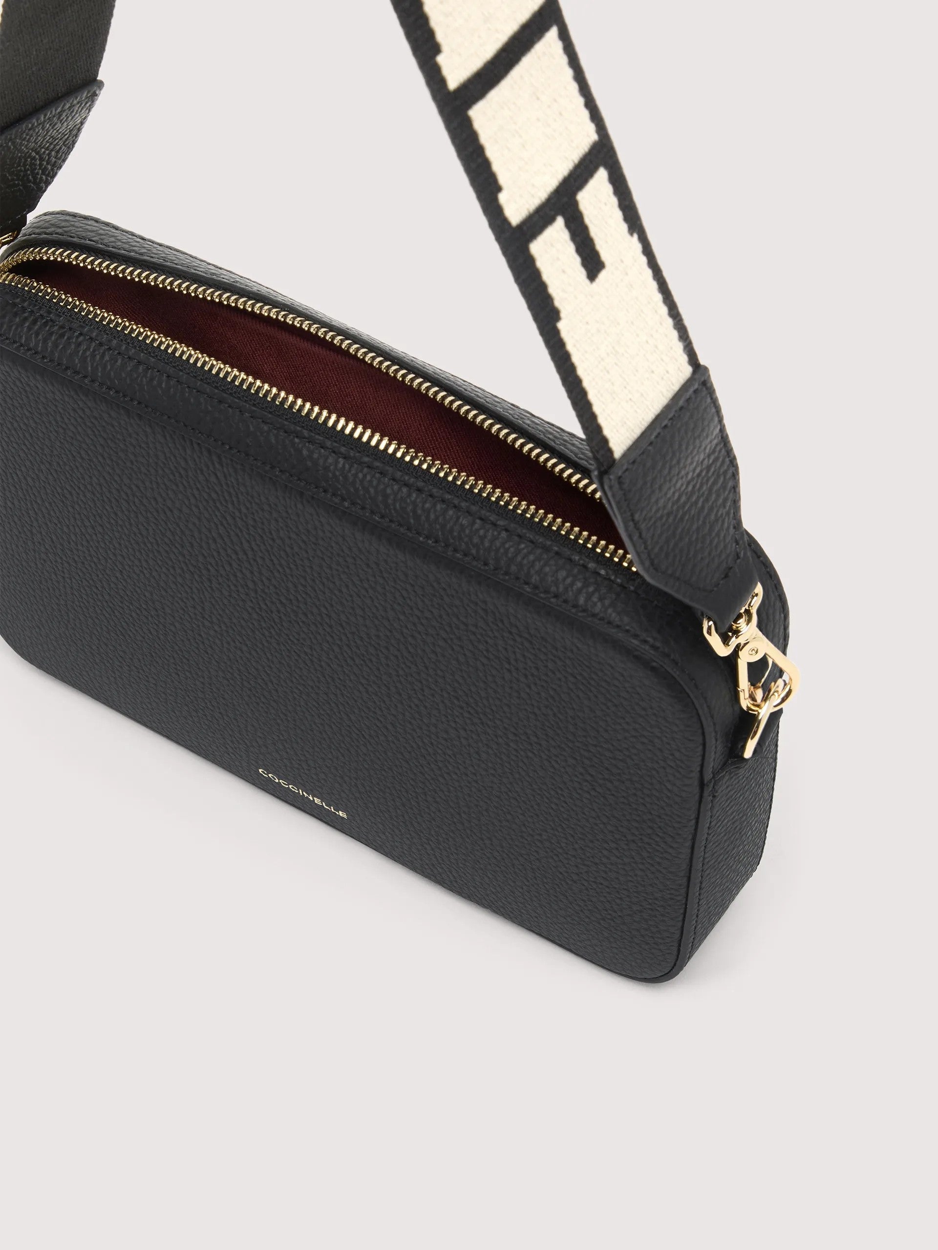 Coccinelle borsa a spalla in pelle "Tebe" Nero E5MN5520101.001 NOIR