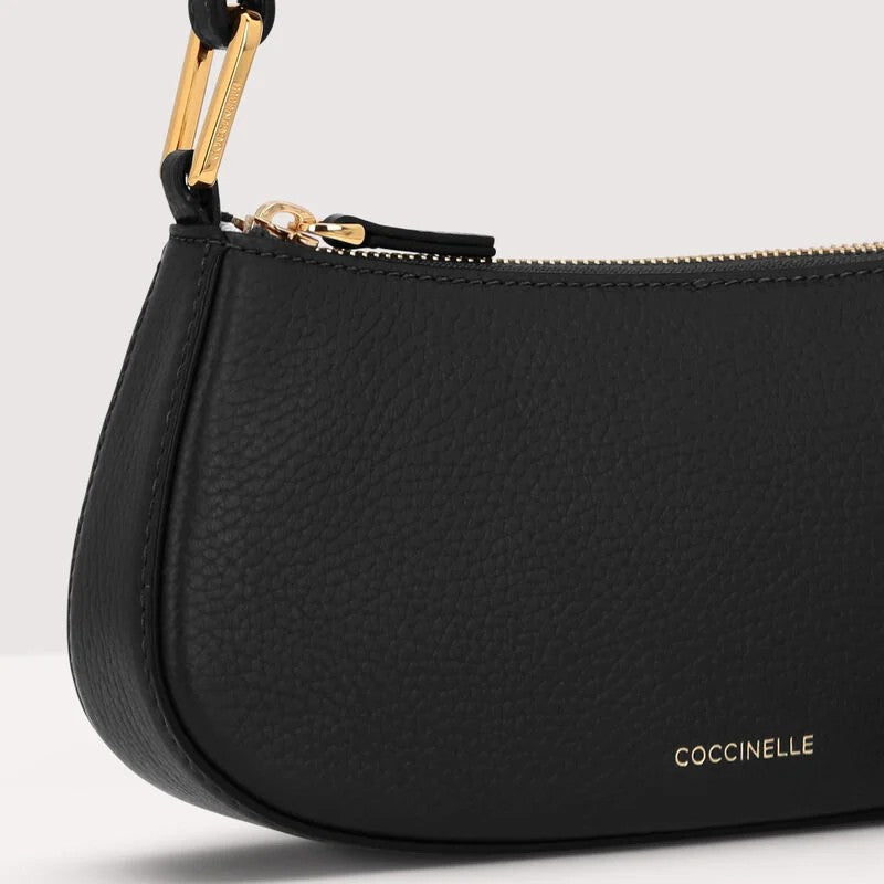 Coccinelle borsa a spalla in pelle "Merveille" Nero E5MRF520101.001 NOIR