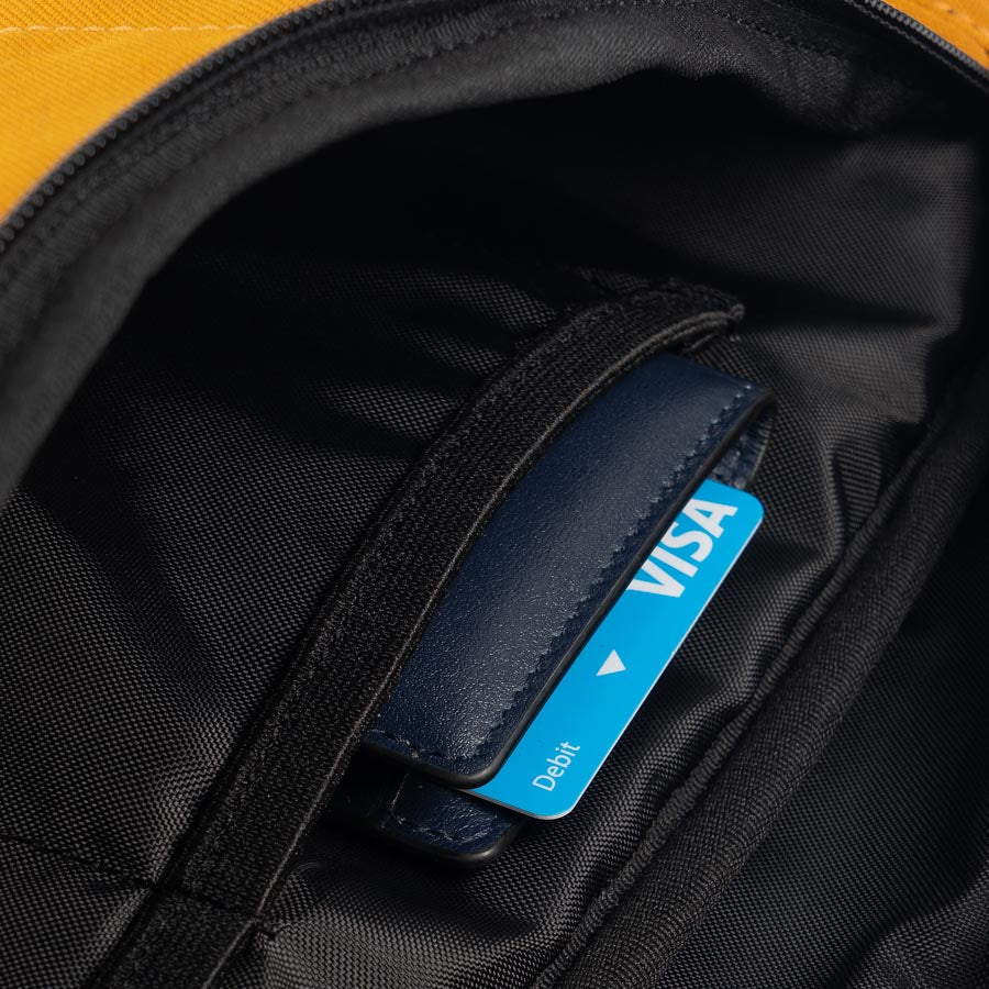 Cabin Zero marsupio in tessuto "Hip Pack" Giallo CZ20.1309 ORANGE CHILL