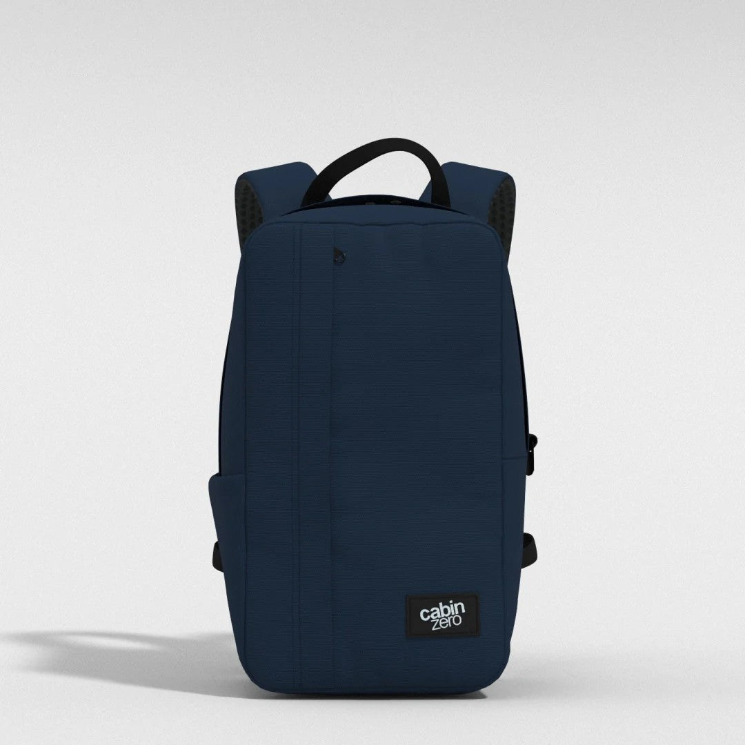 Cabin Zero zaino da viaggio in tessuto "Flight" Blu CZ23.1205 NAVY