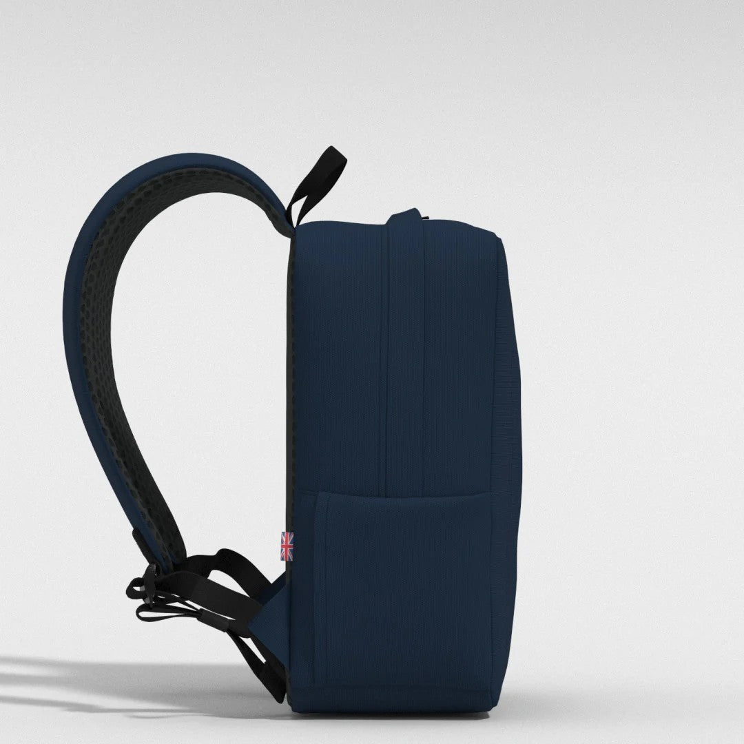Cabin Zero zaino da viaggio in tessuto "Flight" Blu CZ23.1205 NAVY