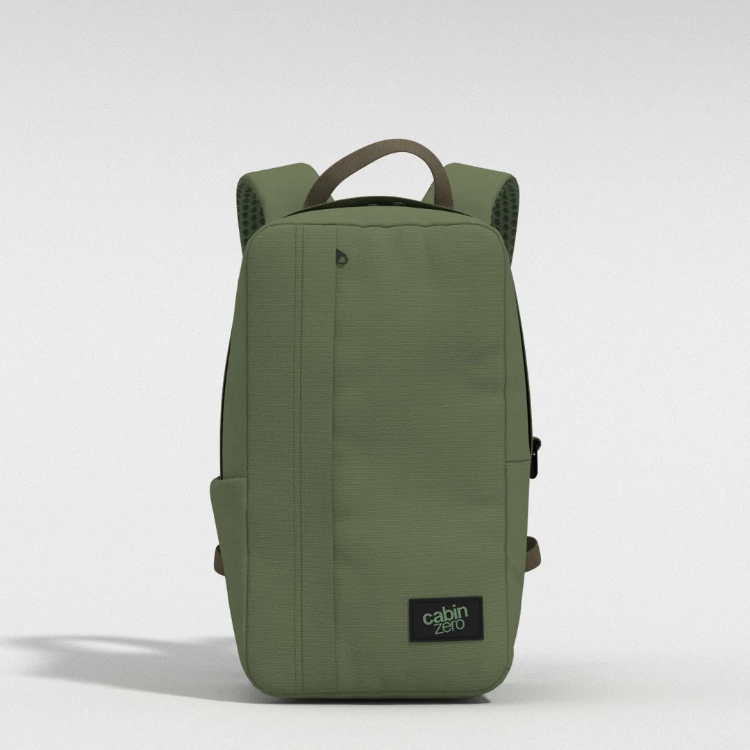 Cabin Zero zaino da viaggio in tessuto "Flight" Verde CZ23.1802 GEORGIAN KHAKI