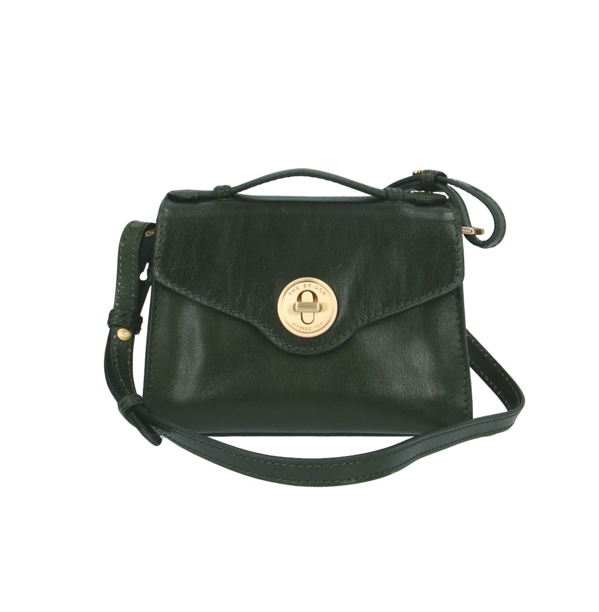 The Bridge borsa a mano in pelle "Irene" Verde 04520501.I2 TIROLO