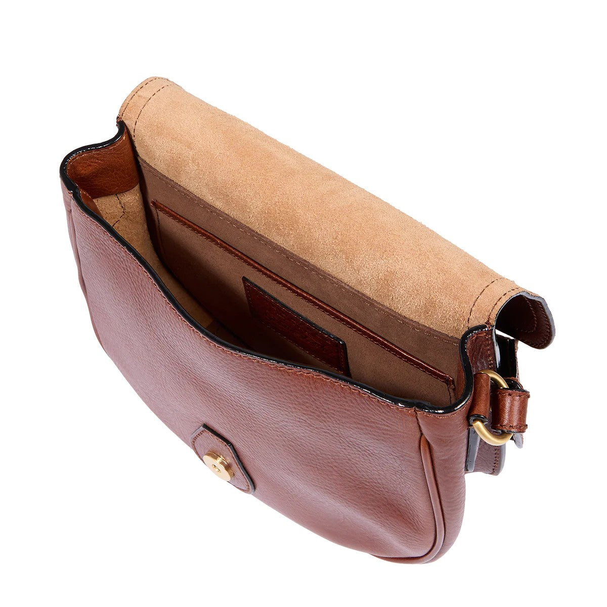 The Bridge borsa a tracolla in pelle "Isadora" Marrone 045315D3.14