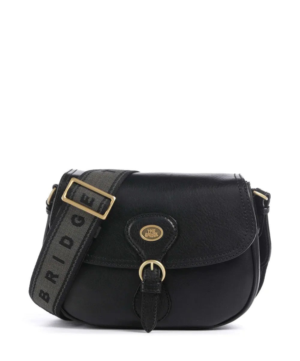 The Bridge borsa a tracolla in pelle "Isadora" Nero 045315D3.30
