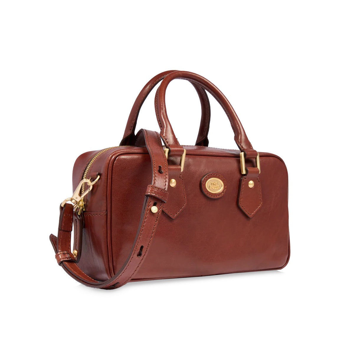 The Bridge borsa a mano in pelle "Stodo" Marrone 04541501.14