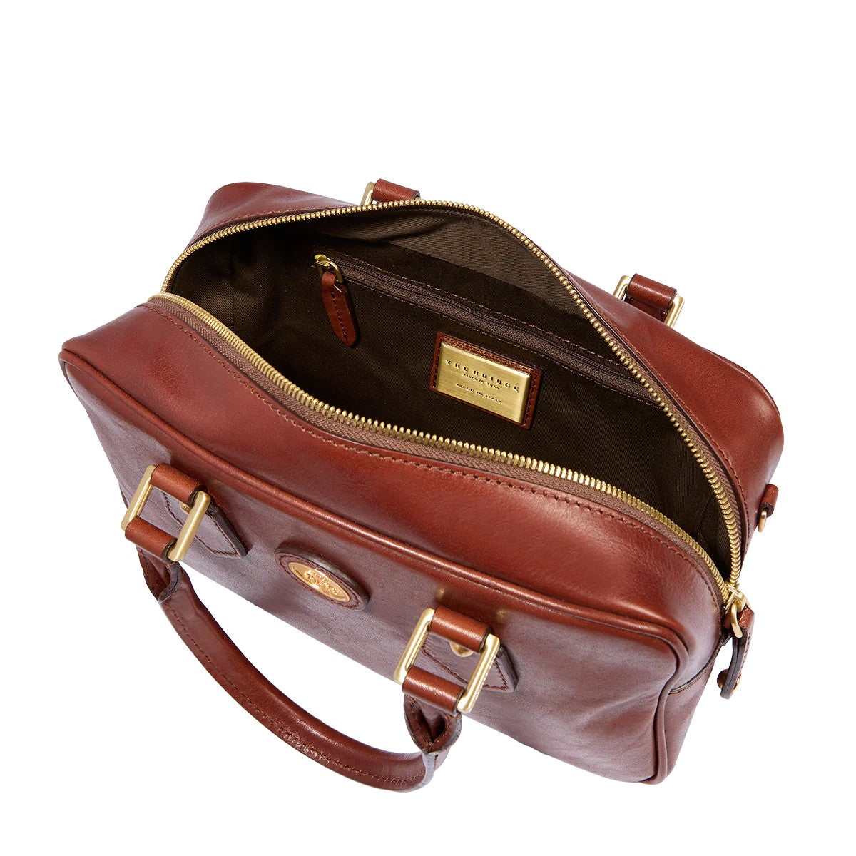 The Bridge borsa a mano in pelle "Stodo" Marrone 04541501.14
