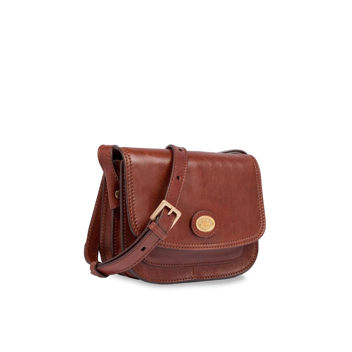 The Bridge borsa a tracolla in pelle "Story" Marrone 04543501.14