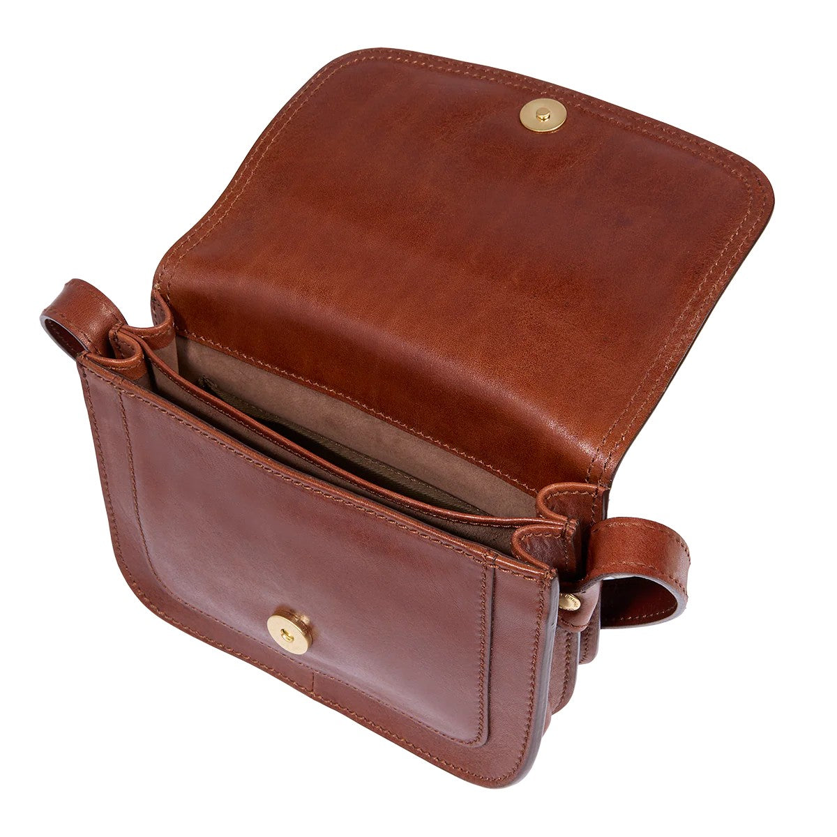 The Bridge borsa a tracolla in pelle "Story" Marrone 04543501.14