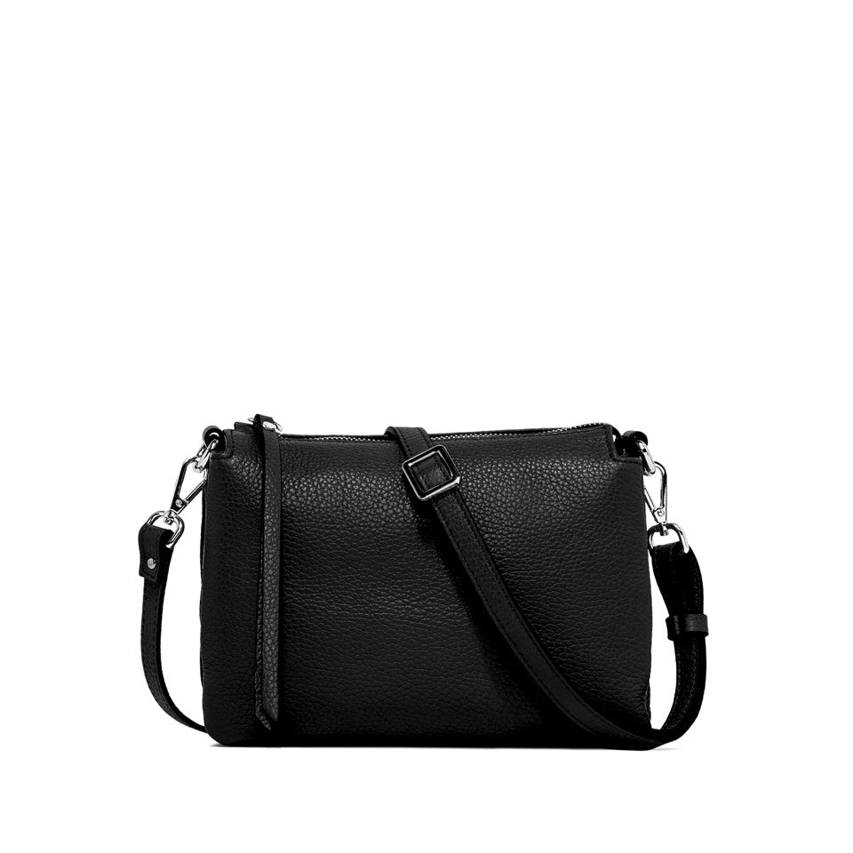 Gianni Chiarini borsa a tracolla in pelle "Three" Nero BS4362COMM GRN.001 NERO