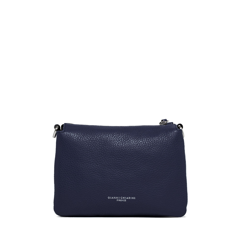 Gianni Chiarini borsa a tracolla in pelle "Three" Blu BS4362COMM GRN.0208 NAVY
