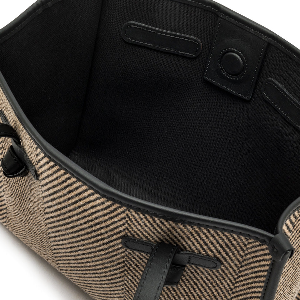 Gianni Chiarini borsa shopping in tessuto e pelle "Marcella" Multicolor BS6849COMM SPIGA.10313 VAR NE