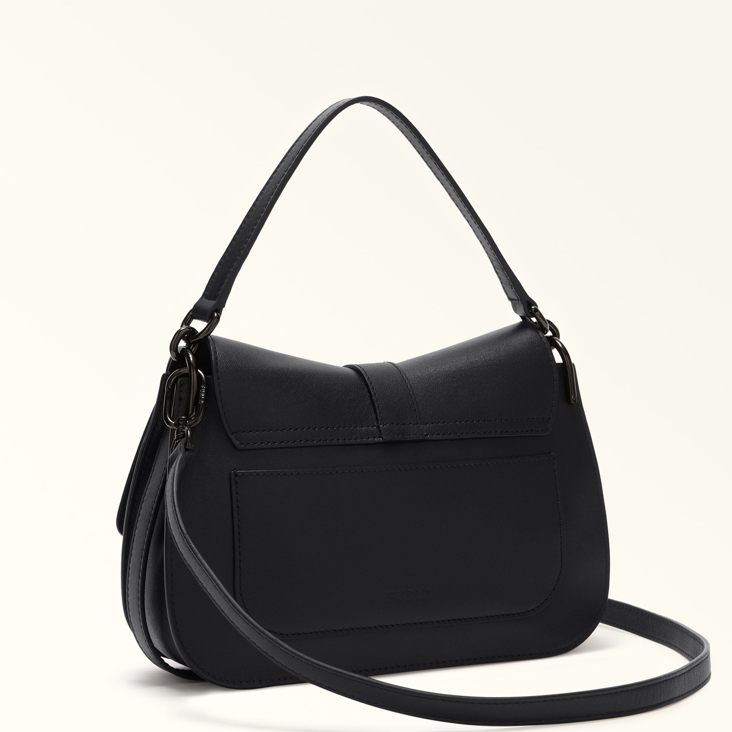 Furla borsa a tracolla in pelle "Flow" Nero WB00996.O6000 NERO
