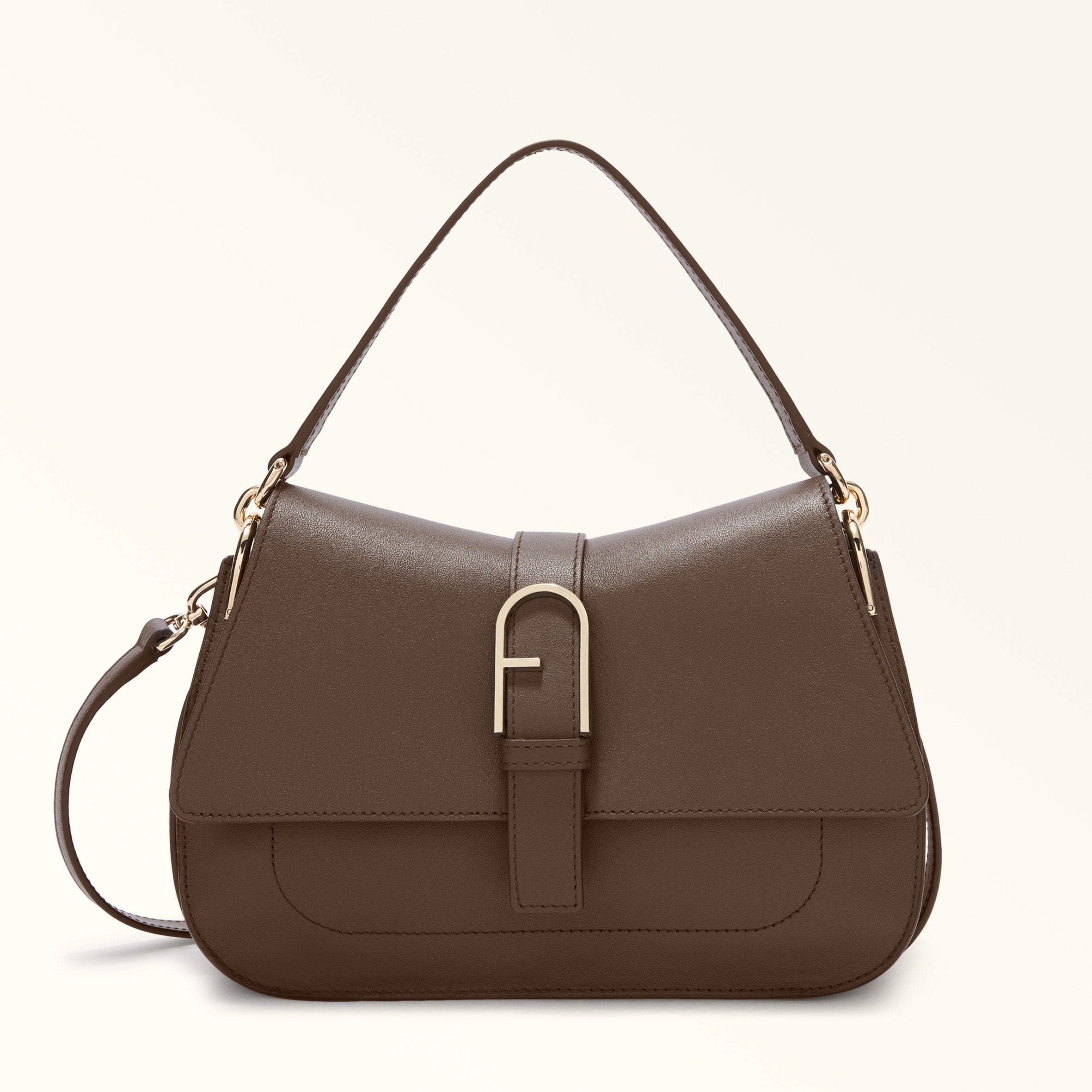 Furla borsa a tracolla in pelle "Flow" Marrone WB00996.4284S ESPRESSO