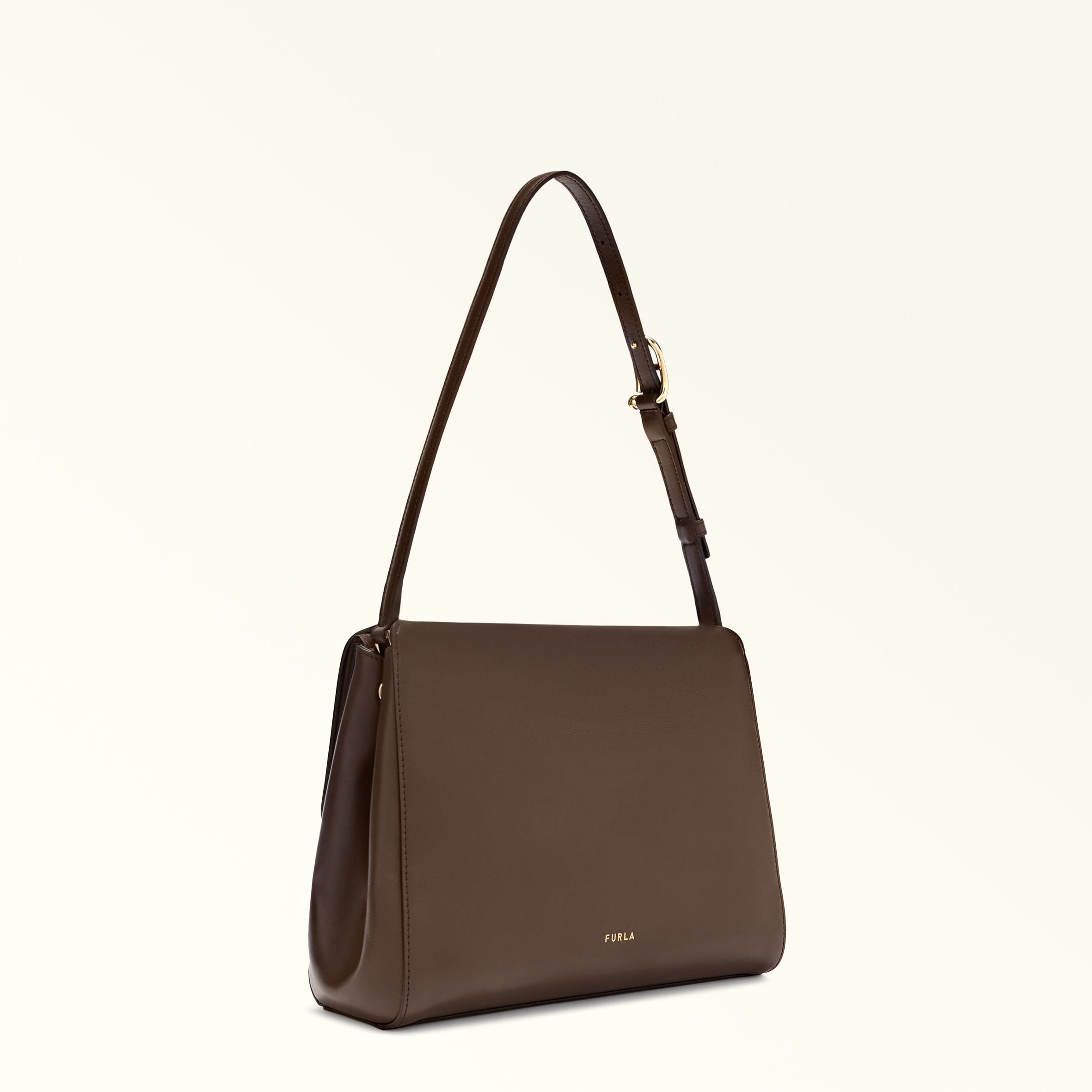 Furla borsa a spalla in pelle "Domus" Marrone WB01862.4284S ESPRESSO
