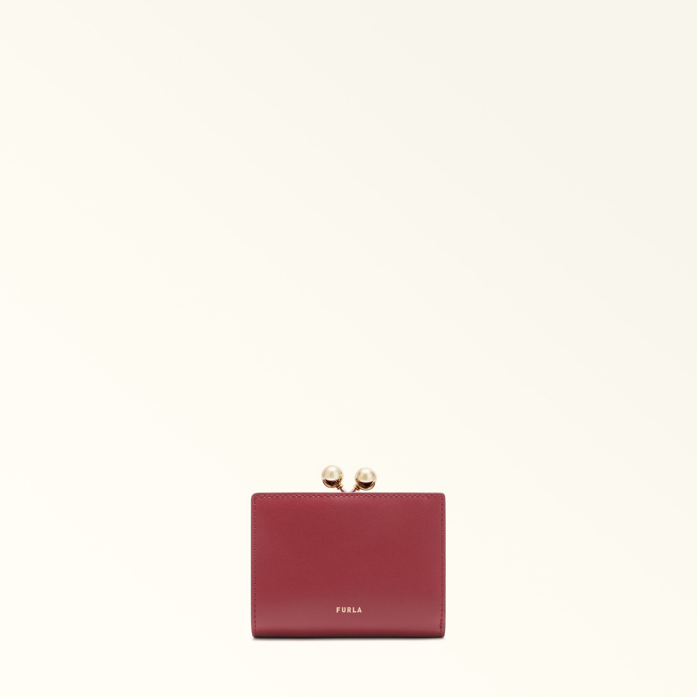 Furla portafogli in pelle "Dots" Bordeaux WP00541.CGQ00 CILIEGIA