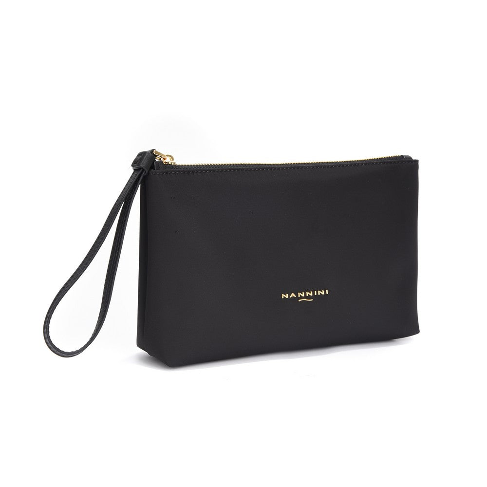 Nannini pochette in tessuto "Sara" Nero 18024.NERO