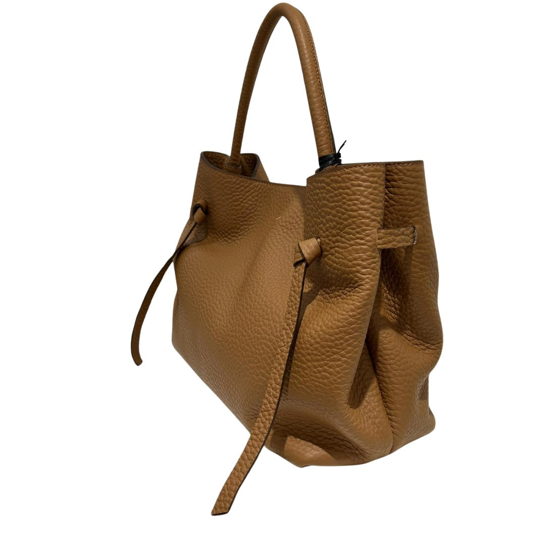 Loristella borsa a mano in pelle "Miriam" Cuoio 3025.CUOIO