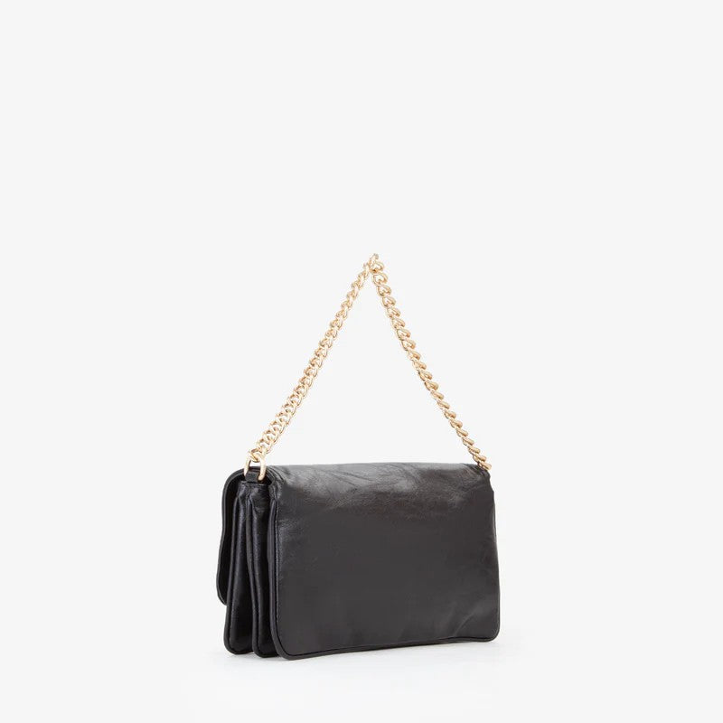 V73 borsa a spalla in ecopelle "Louise" Nero 73BS9D303.NERO