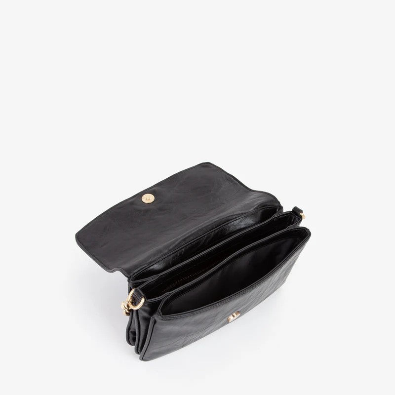 V73 borsa a spalla in ecopelle "Louise" Nero 73BS9D303.NERO