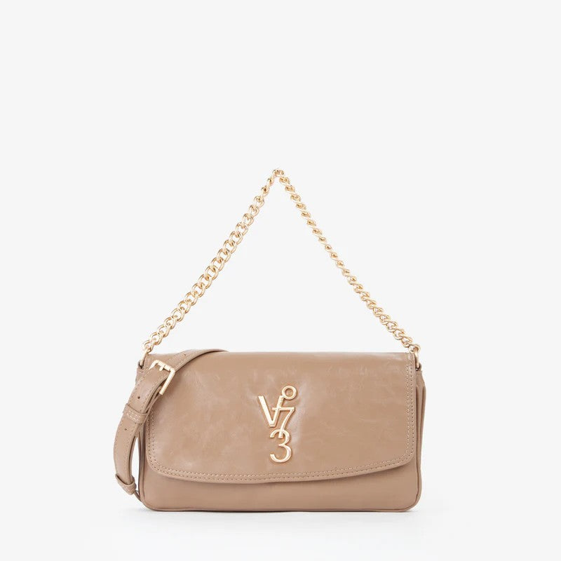 V73 borsa a spalla in ecopelle "Louise" Tortora 73BS9D303.TAUPE