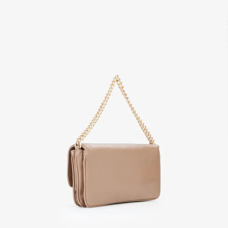 V73 borsa a spalla in ecopelle "Louise" Tortora 73BS9D303.TAUPE