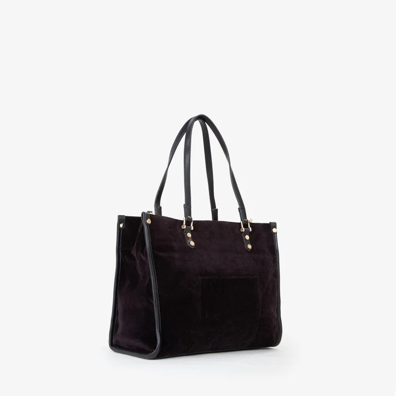 V73 borsa a mano in ecopelle "Melia" Multicolor 73BS9ES01.NERO MULTI