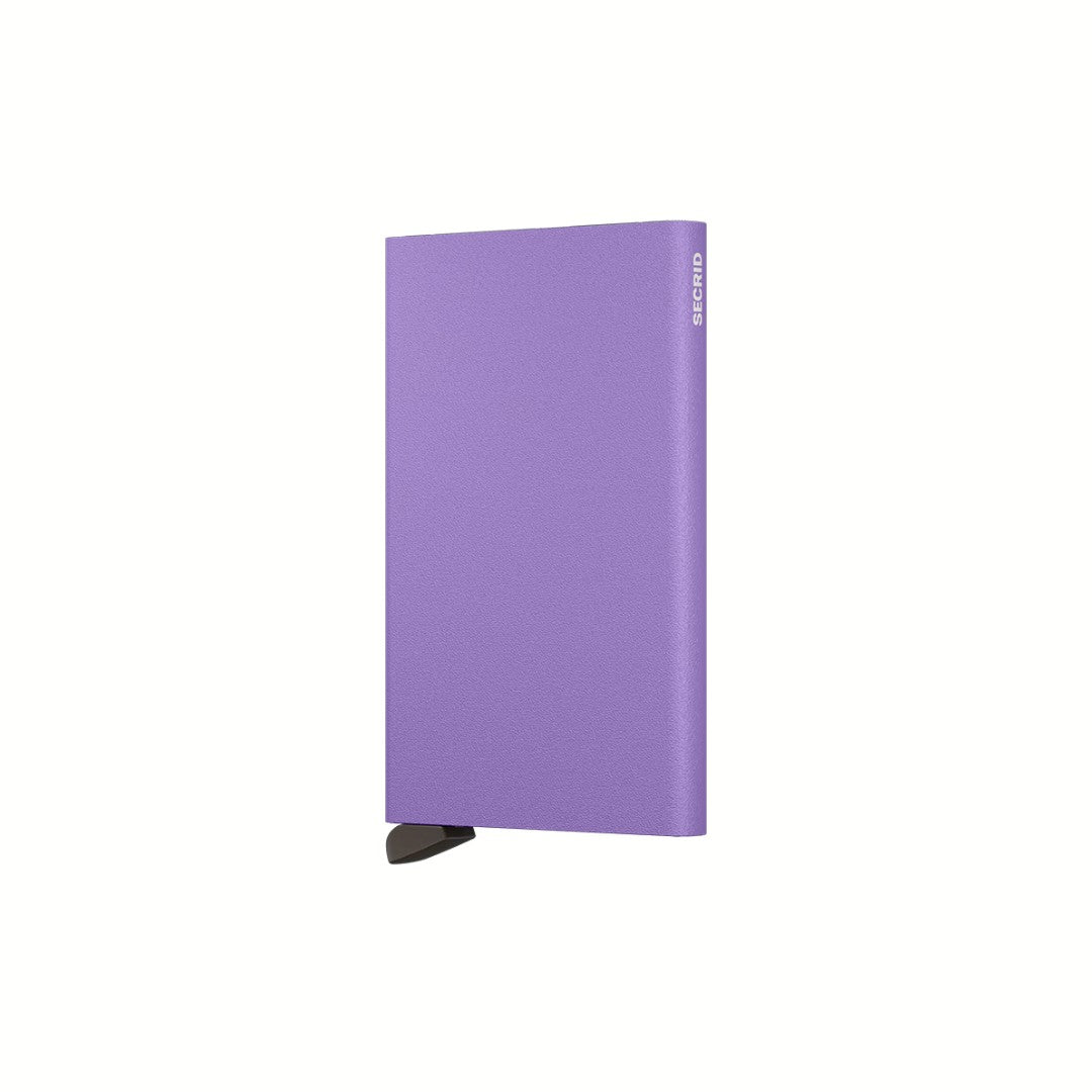 Secrid porta carte di credito in alluminio "Cardprotector Powder" Lilla CP.LILAC