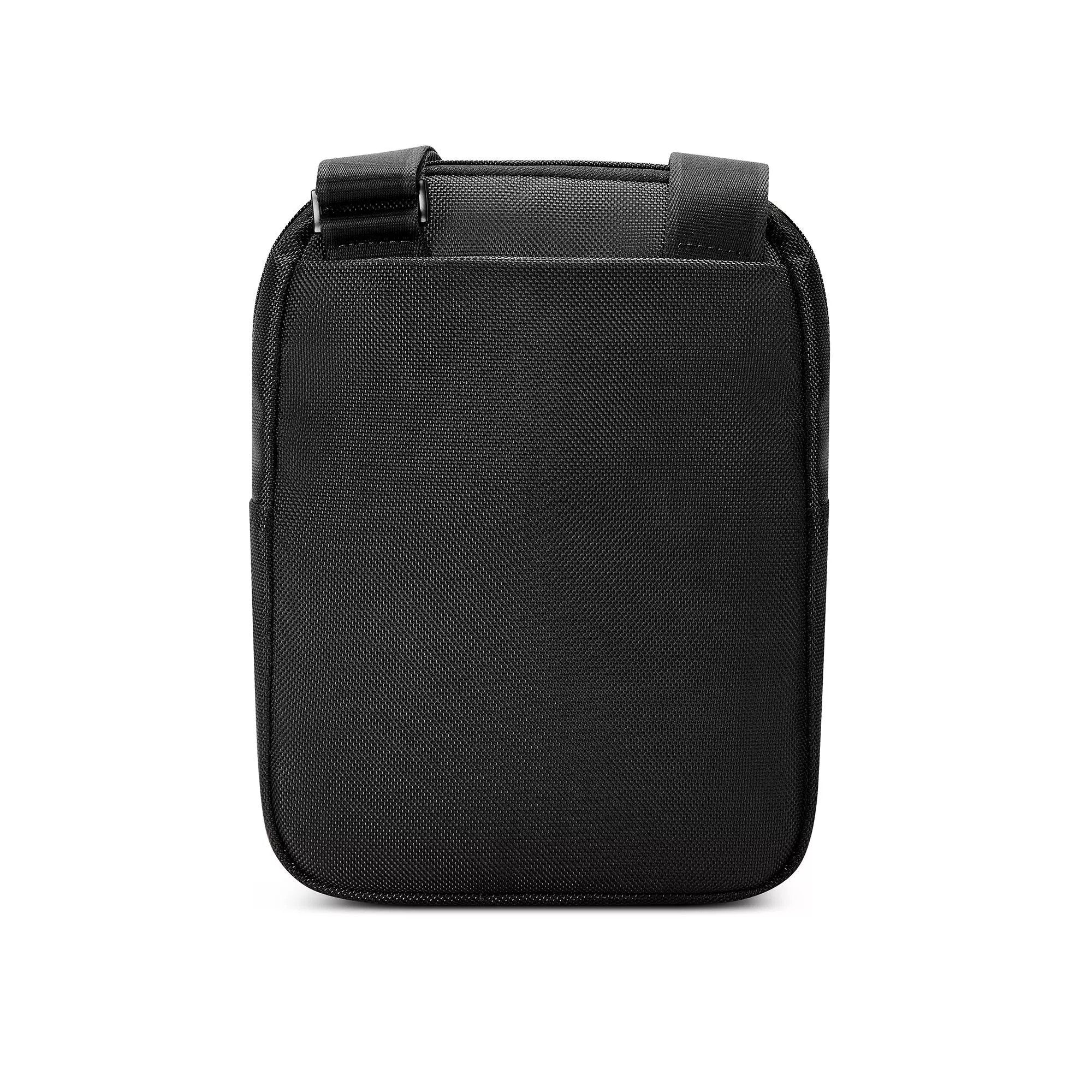 Roncato borsello in tessuto ed ecopelle "Panama 4 Nero 400890.01 NERO