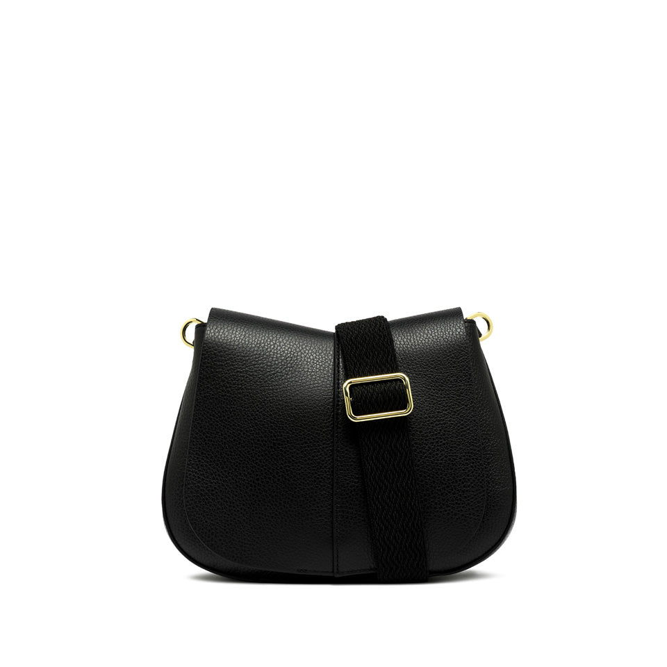 Gianni Chiarini borsa a tracolla in pelle "Helena Round" Nero BS6036COMM GRN-NAOP.001 NERO