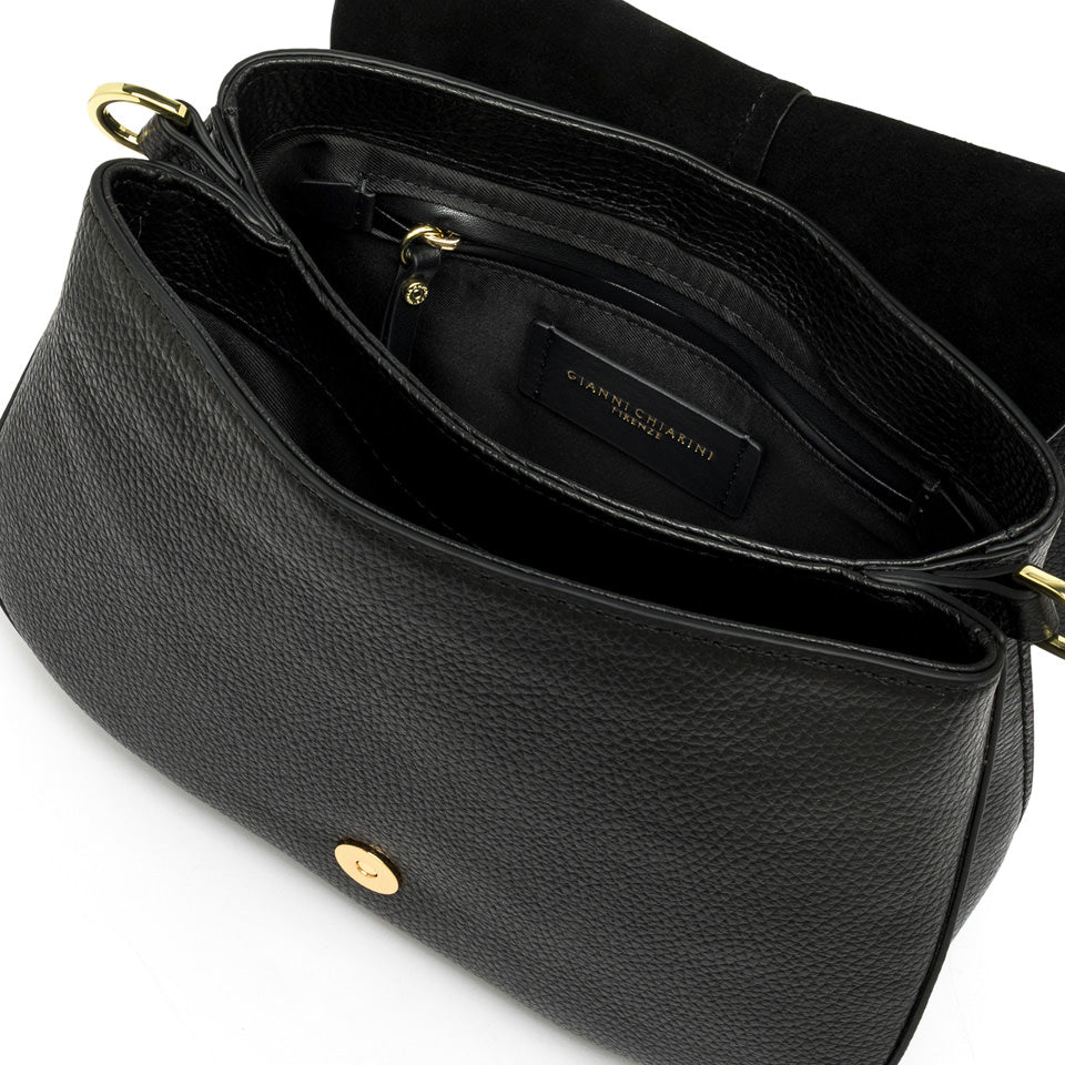 Gianni Chiarini borsa a tracolla in pelle "Helena Round" Nero BS6036COMM GRN-NAOP.001 NERO