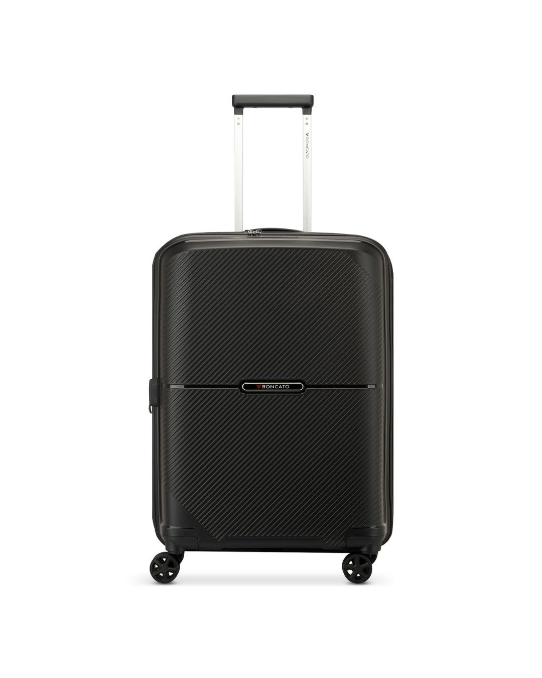 Roncato trolley medio in polipropilene "Storm" Nero 419412.01 NERO