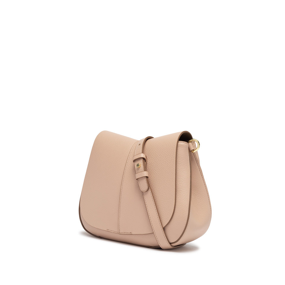 Gianni Chiarini borsa a tracolla in pelle "Helena Round" Cipria BS6036COMM GRN-NAOP.14363 PINK