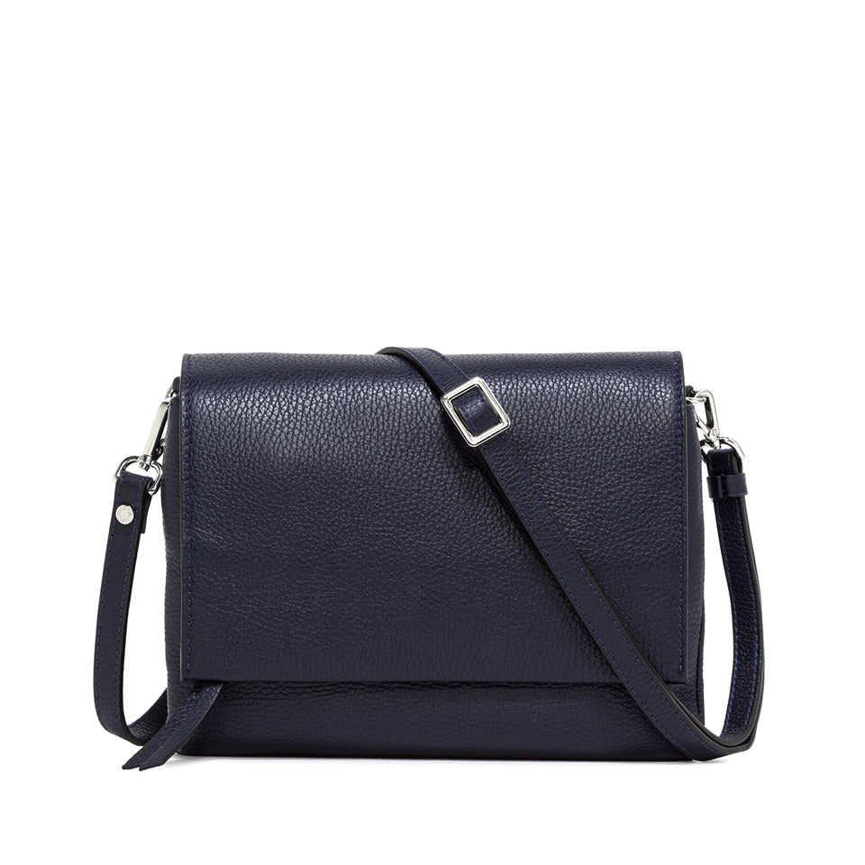 Gianni Chiarini borsa a tracolla in pelle "Three" Blu BS4364COMM GRN.0208 NAVY