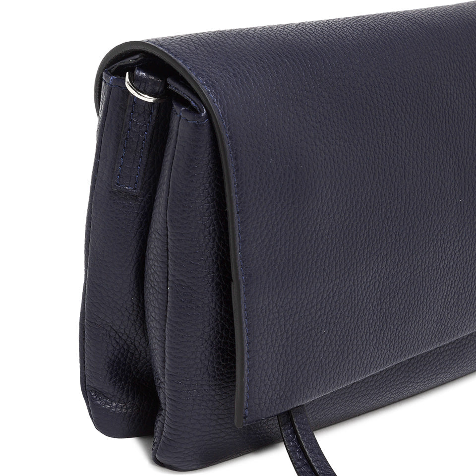 Gianni Chiarini borsa a tracolla in pelle "Three" Blu BS4364COMM GRN.0208 NAVY
