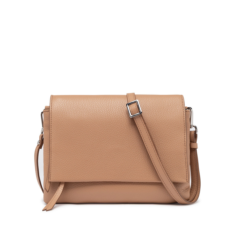 Gianni Chiarini borsa a tracolla in pelle "Three" Beige BS4364COMM GRN.5313 CLAY