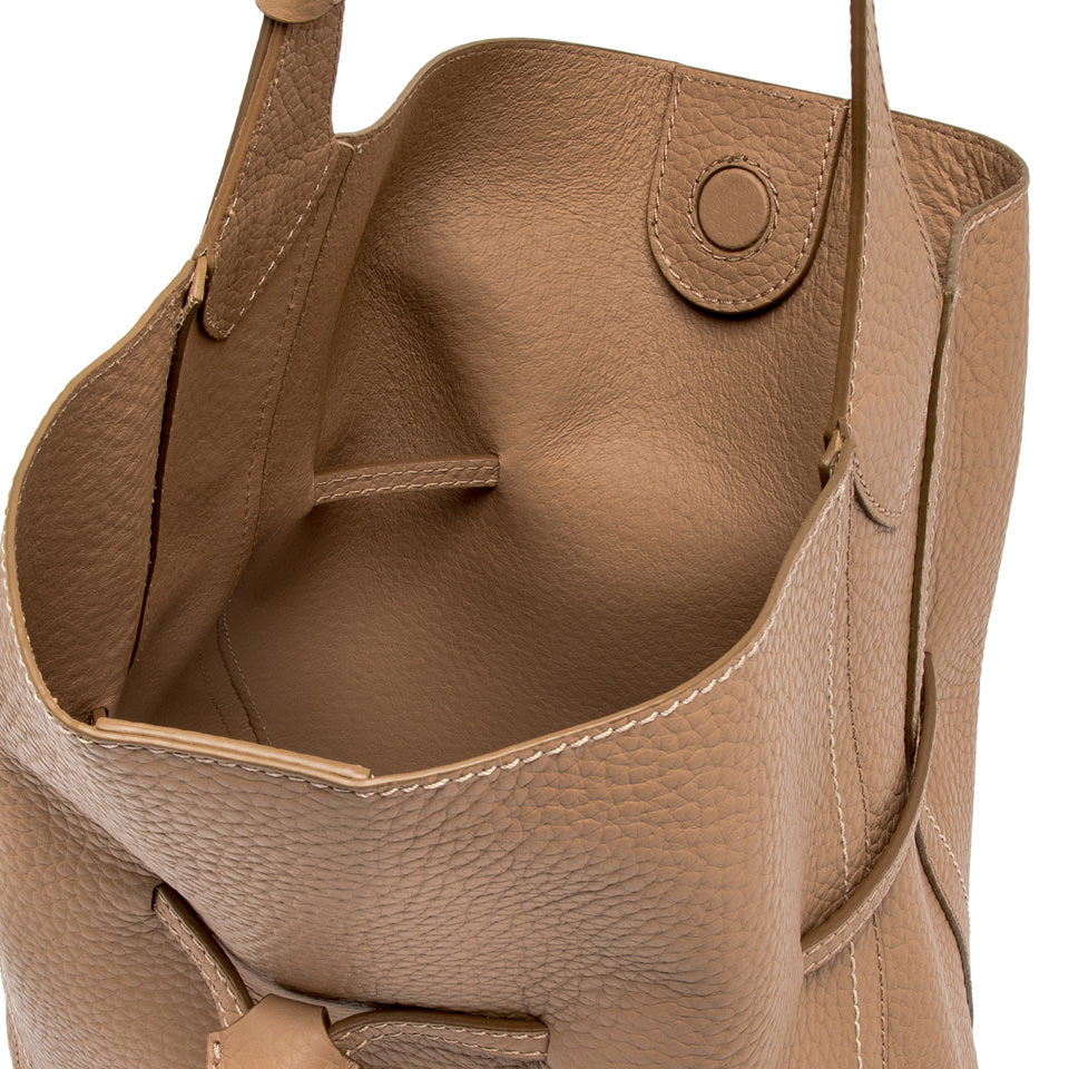 Gianni Chiarini borsa secchiello in pelle "Sienna" Beige BS11787 RNGDBL.5313 CLAY