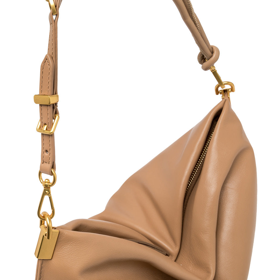 Gianni Chiarini borsa a spalla in pelle "Fanny" Beige BS11945 FOUCLD.5313 CLAY