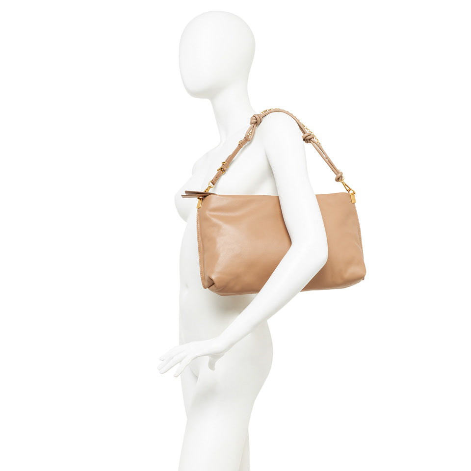 Gianni Chiarini borsa a spalla in pelle "Fanny" Beige BS11945 FOUCLD.5313 CLAY