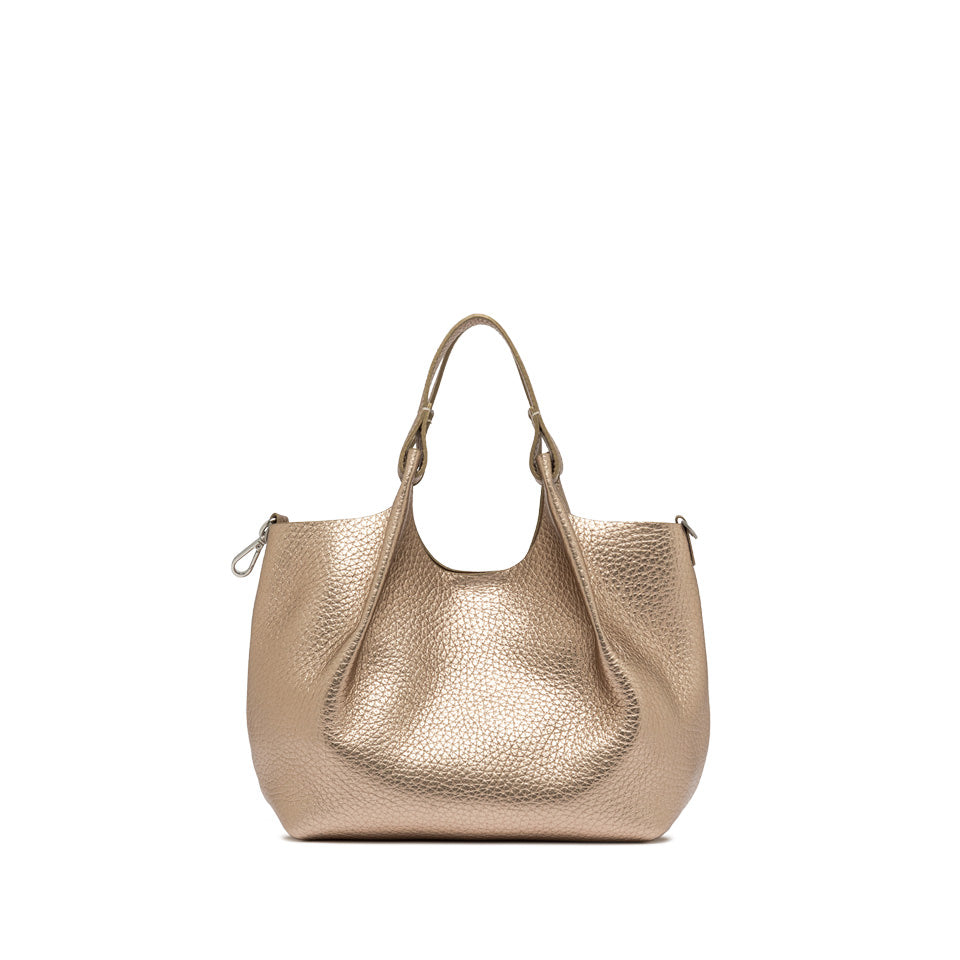 Gianni Chiarini borsa a mano in pelle "Dua" Platino BS9719RNGDBL.14368 MIRAGE-CLAY