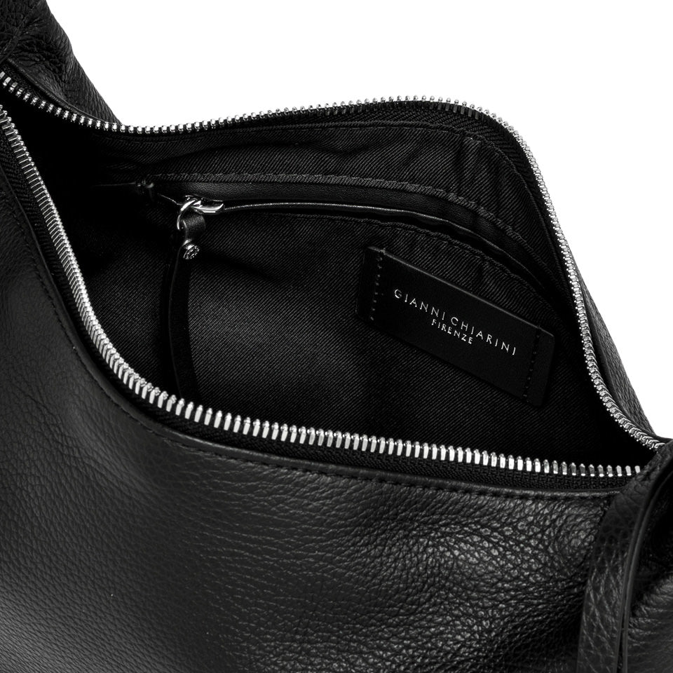 Gianni Chiarini borsa a spalla in pelle "Aisha" Nero BS11550COMM GRN-NA.001 NERO