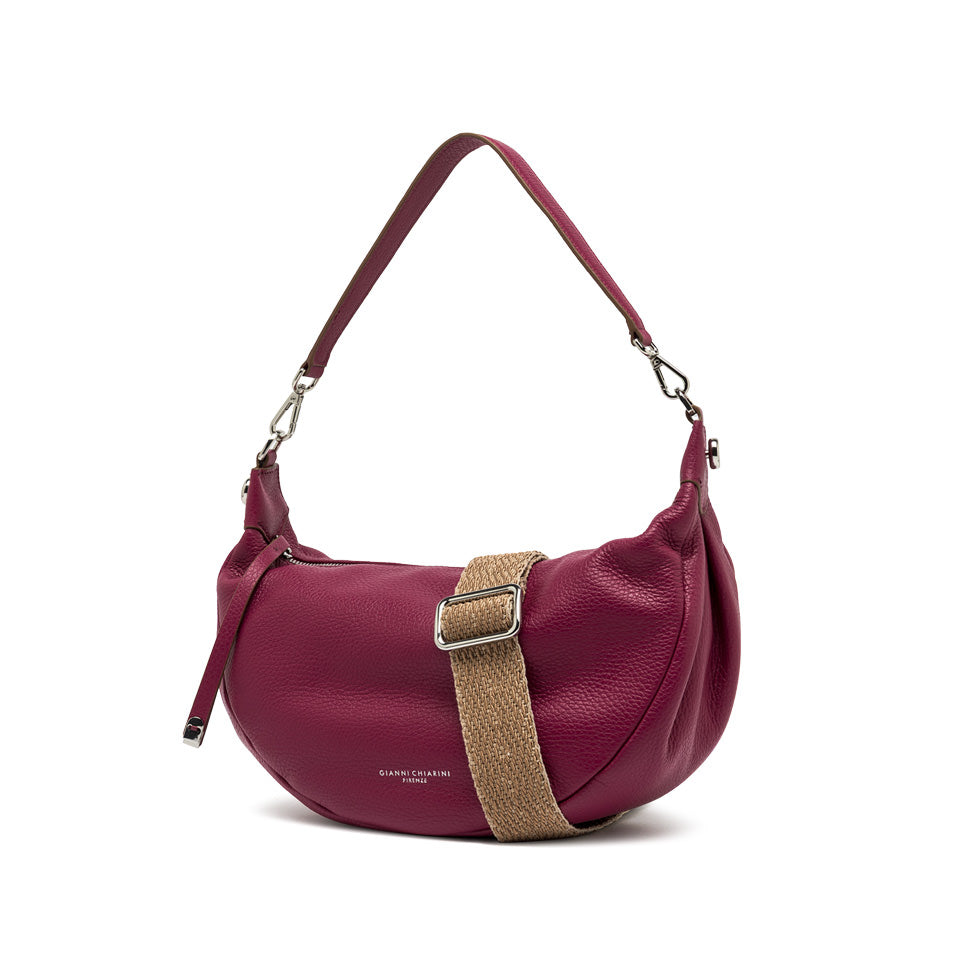 Gianni Chiarini borsa a spalla in pelle "Aisha" Fucsia BS11550COMM GRN-NA.14364 DESER