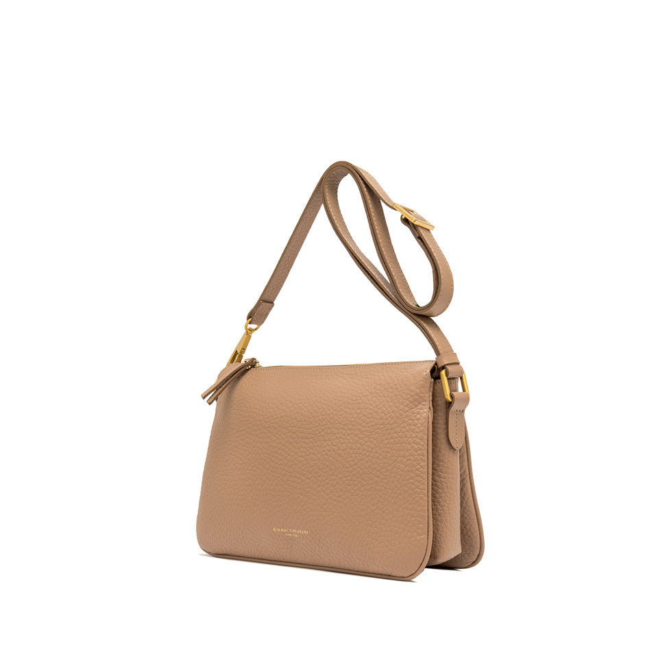 Gianni Chiarini borsa a tracolla in pelle "Brooke" Beige BS10913 TKL.5313 CLAY