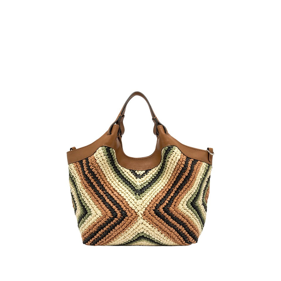 Gianni Chiarini borsa a mano in tessuto "Dua" Multicolor BS12189 DIAMIX.14580 VAR WILLO