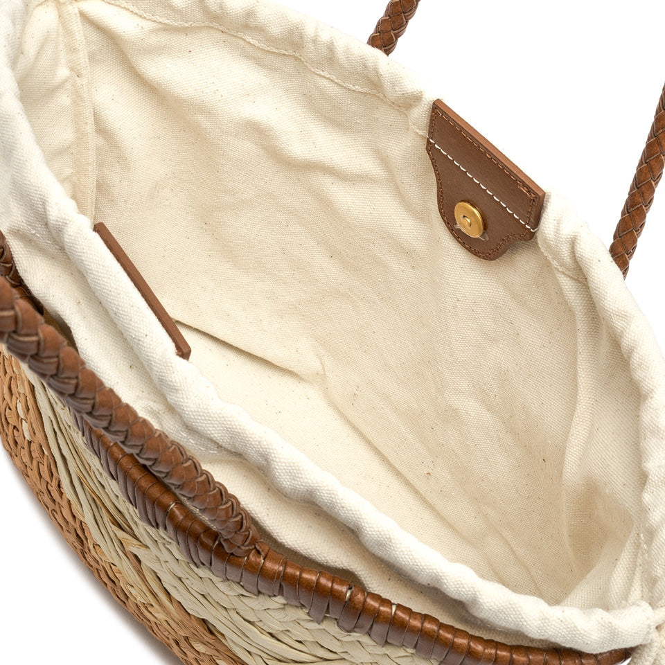 Gianni Chiarini borsa shopping in rafia "Paloma" Beige BS11311 COMM STRAWINT.064 NAT
