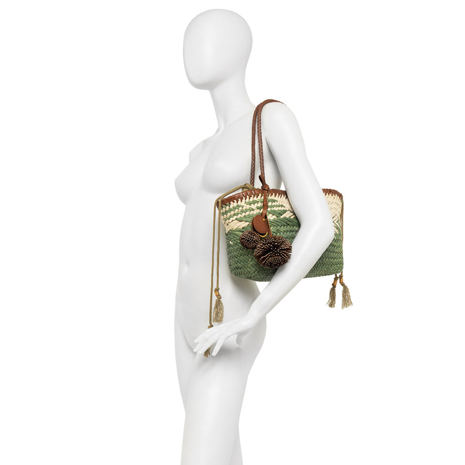 Gianni Chiarini borsa shopping in rafia "Paloma" Beige BS11311 COMM STRAWINT.064 NAT
